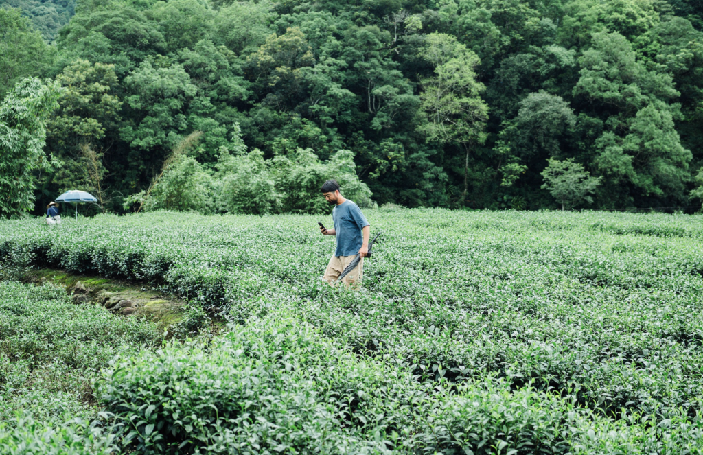 活動當天早上,Gen桑前往坪林福茶苑進行交流